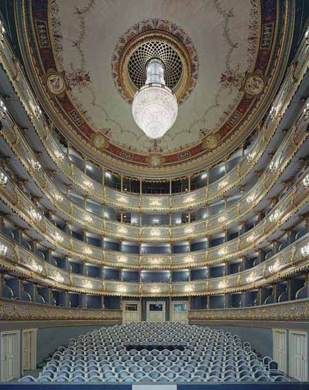 Interior Photo of Estates Theatre, Prague, Czech Republic