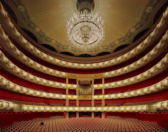 Interior Photo of Bavarian State Opera, Munich, Germany