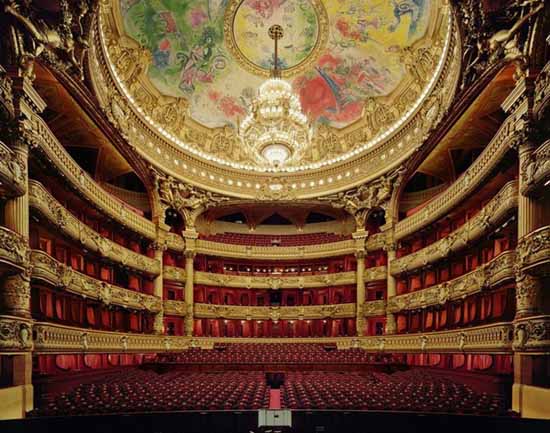 Interior Photo of Palais Garnier, Paris, France