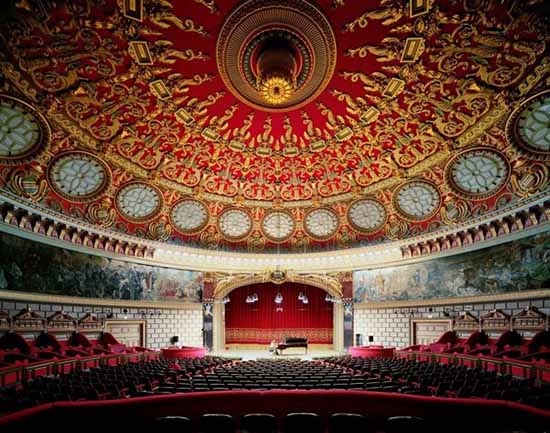 Interior Photo of Romanian Athenaeum, Bucharest, Romania